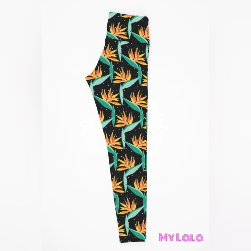 NWT | My Lala Leggings in Defined Beauty | Yoga Band Premium | One Size (3-14)